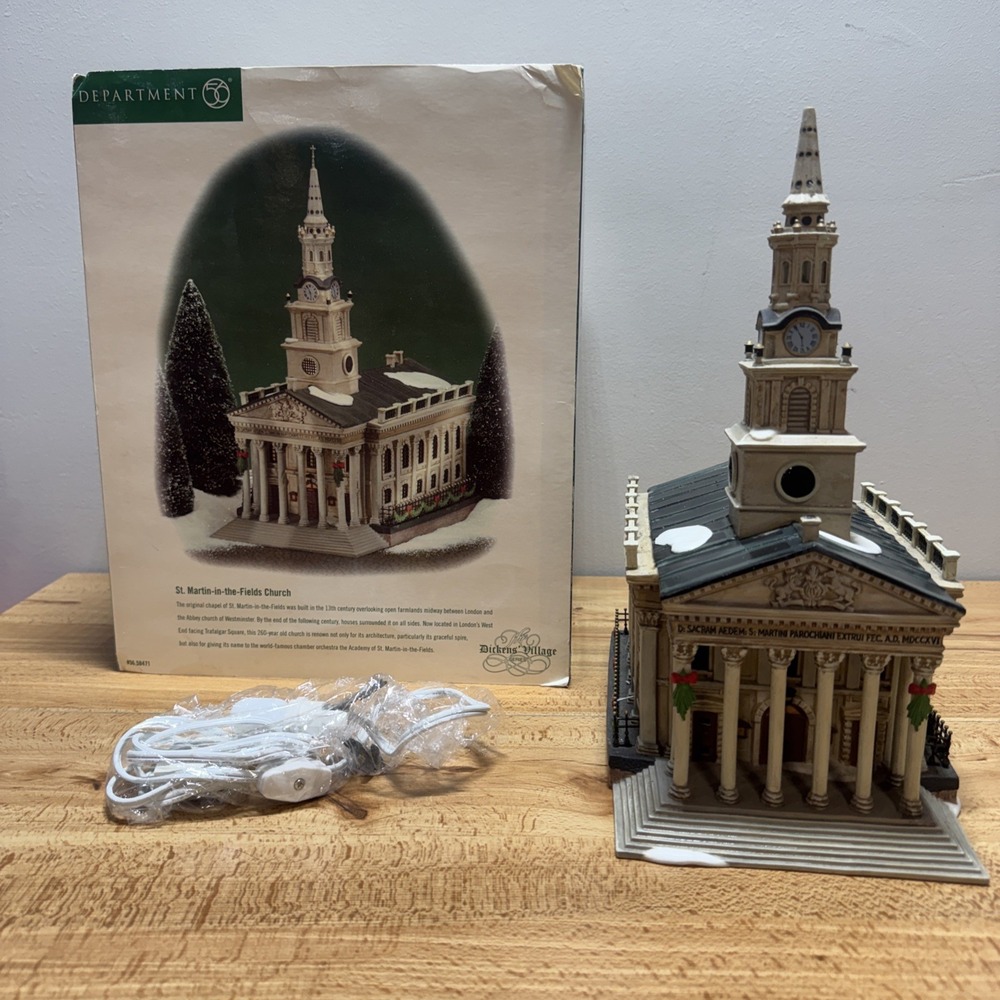 Department 56 Dickens Village St. Martin in the Fields Church #5658471
